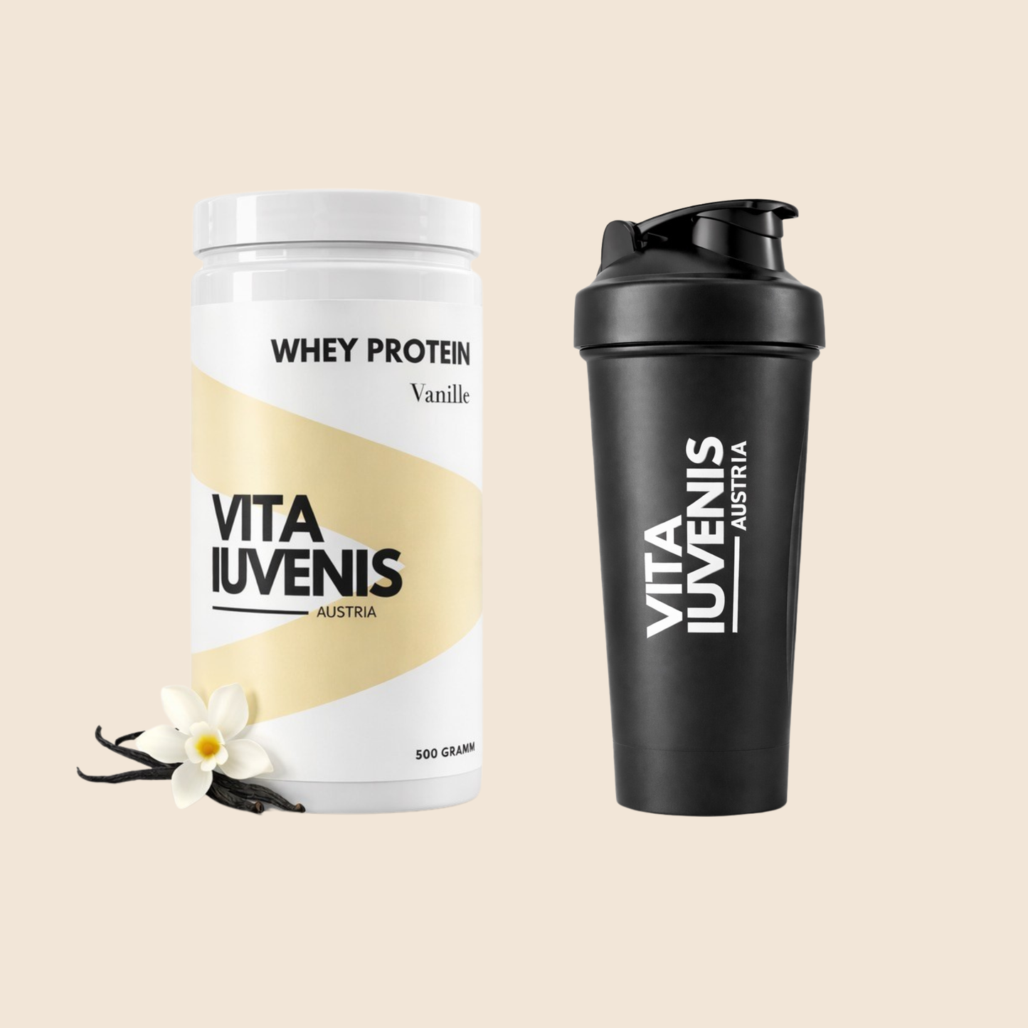 Whey Protein mit Vita-Shaker